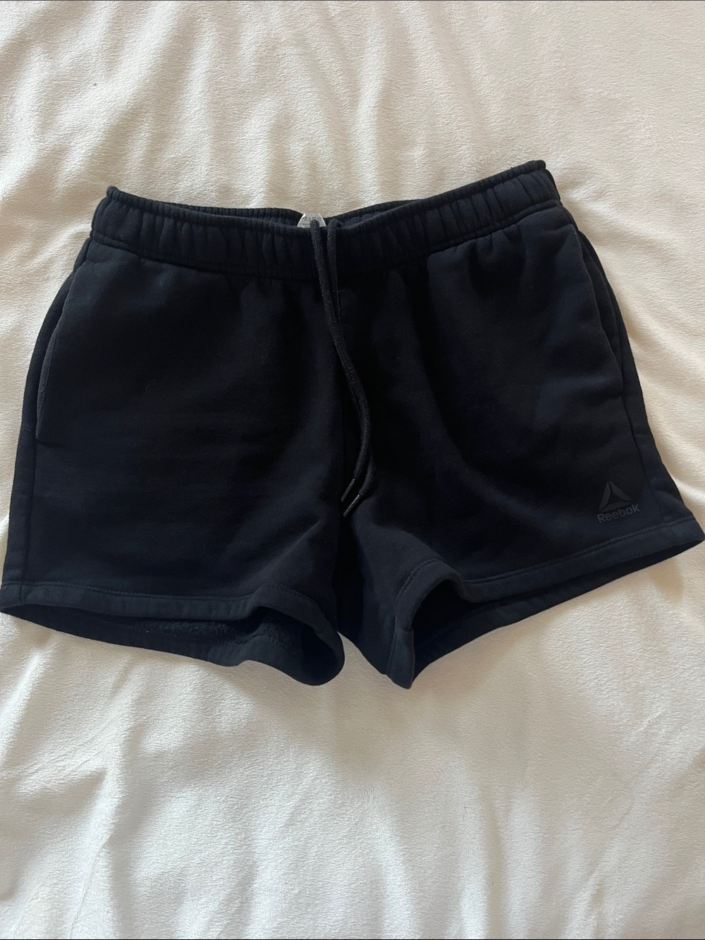 Reebok Black Women's Athletic Drawstring Shorts
